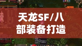 天龙SF/八部装备打造全解析